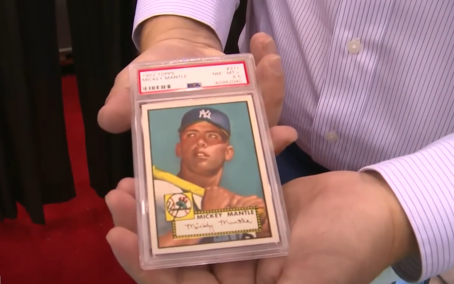 Mickey Mantle 1952 Topps Baseball Card