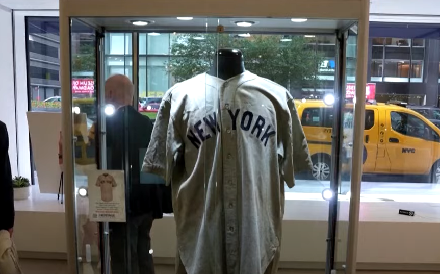 Babe Ruth's 1932 World Series jersey