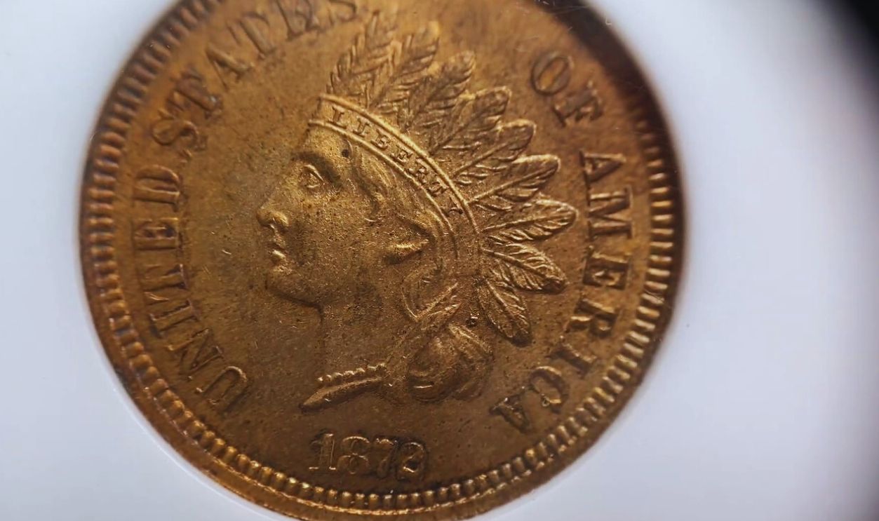 1872 Indian Head Penny: $126,500