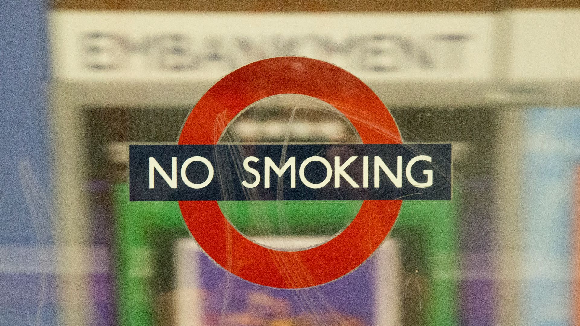 No Smoking sign