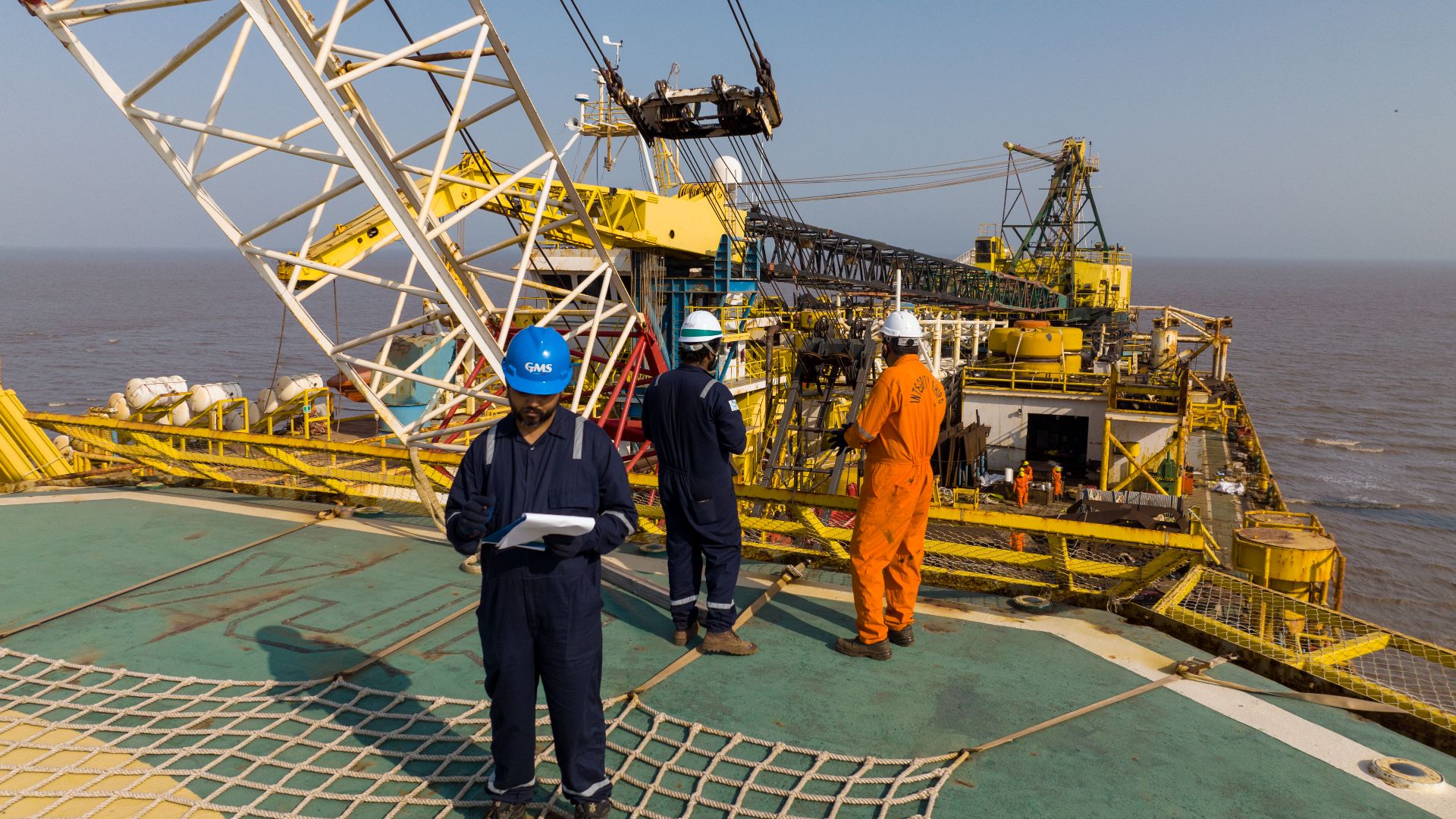 File:Safety inspection during as recycling of offshore asset.jpg