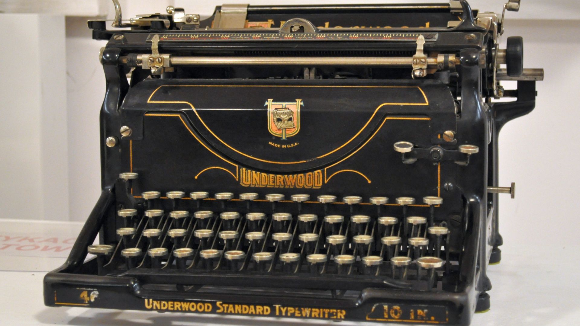 File:Typewriter - Underwood typewriter - Kroton 001.jpg