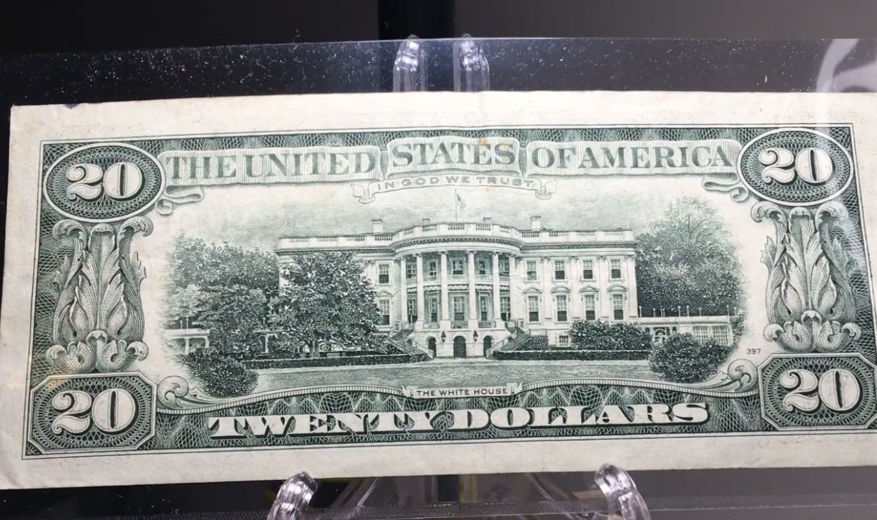 1993 $20 Federal Reserve Note Misprint 