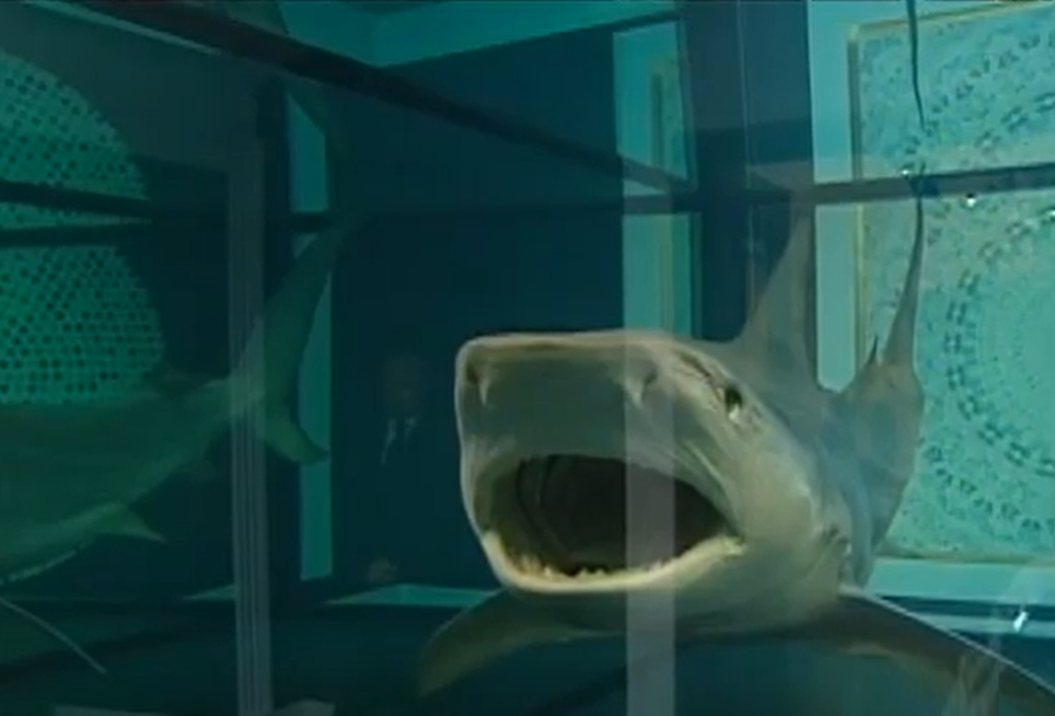 Screenshot from Damien Hirst's Brash Auction