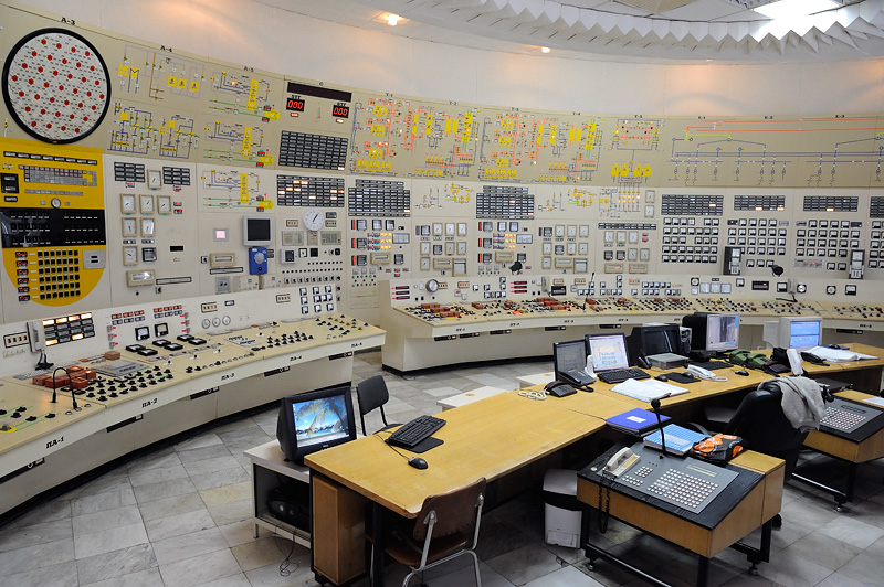 Kozloduy Nuclear Power Plant - Control Room Of Units 3 And 4