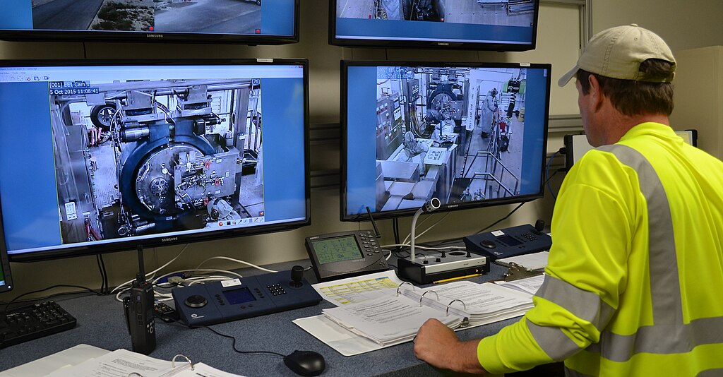 Pueblo Chemical Agent-Destruction Pilot Plant Control Room 
