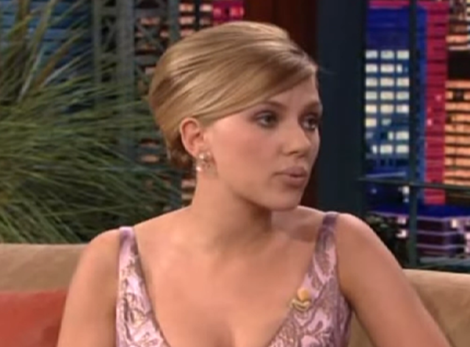 Screenshot of Scarlett Johansson from - The Tonight Show (2008)