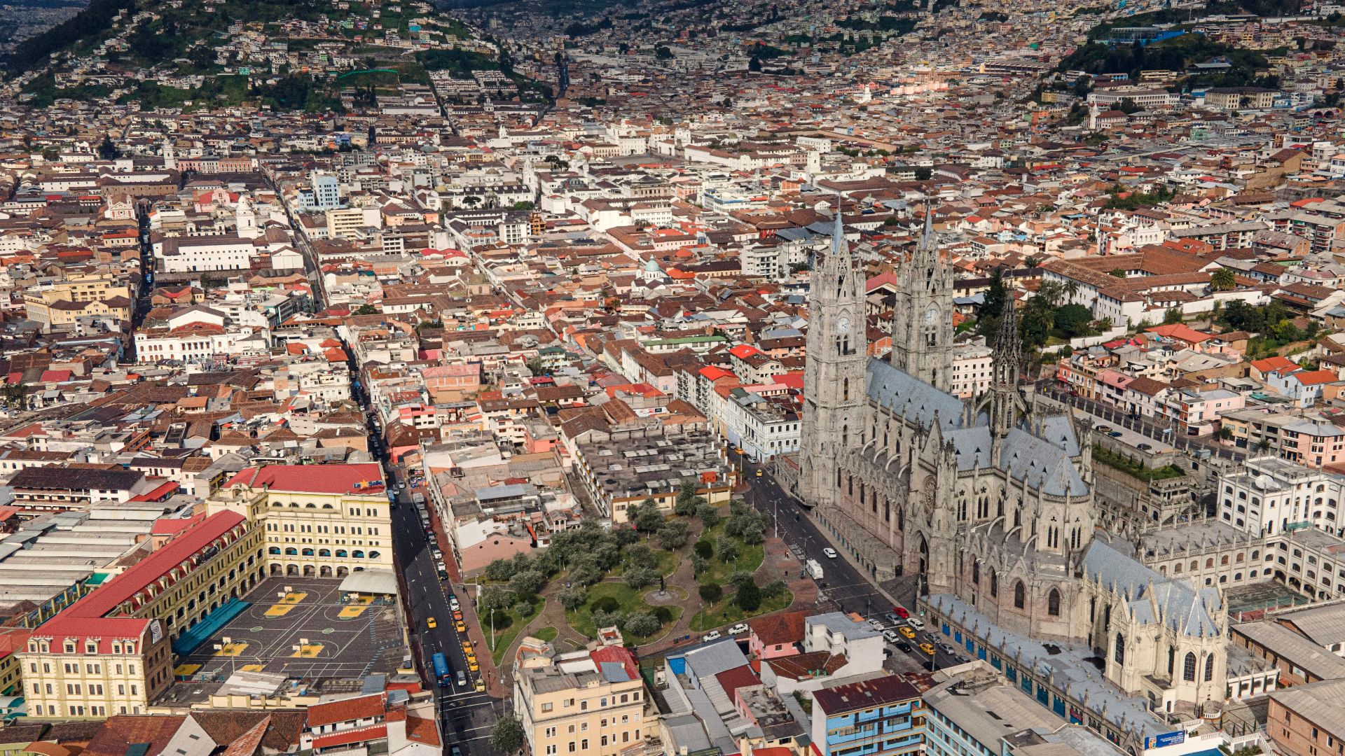 aerial view of city buildings during daytime