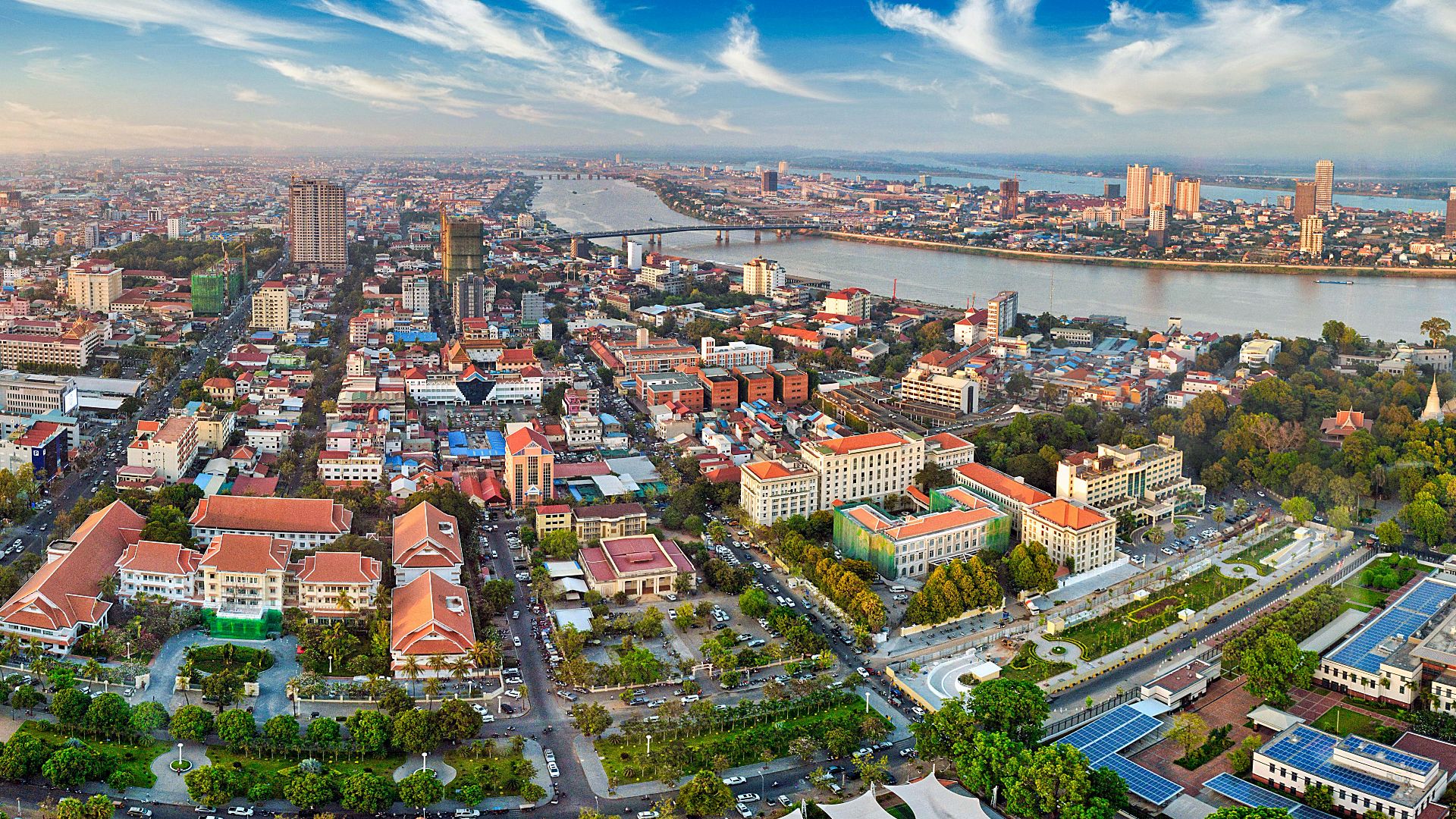 aerial view of city buildings during daytime