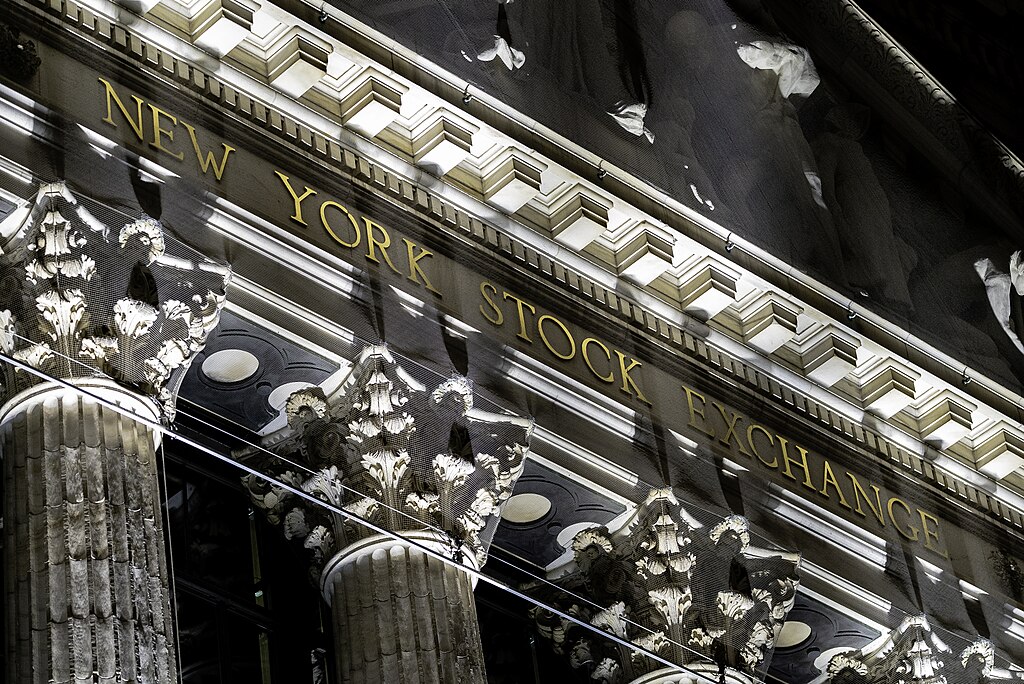 Sign of the New York Stock Exchange, Broad Street