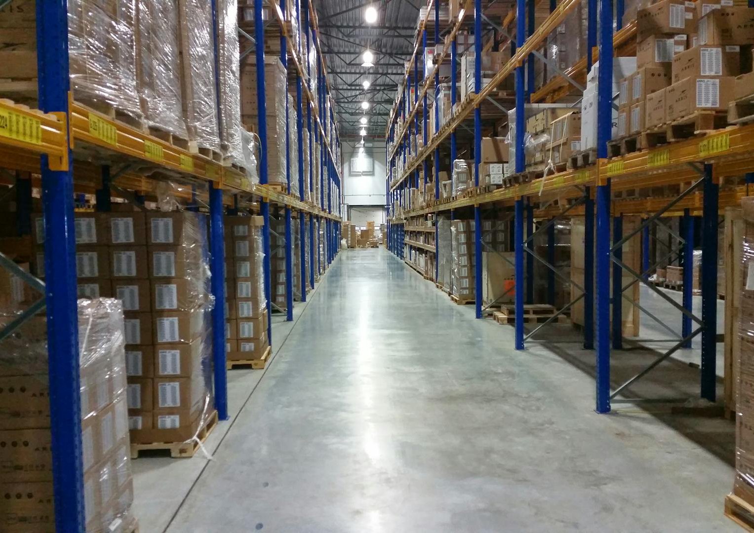 Stacks Of Cardboard Boxes