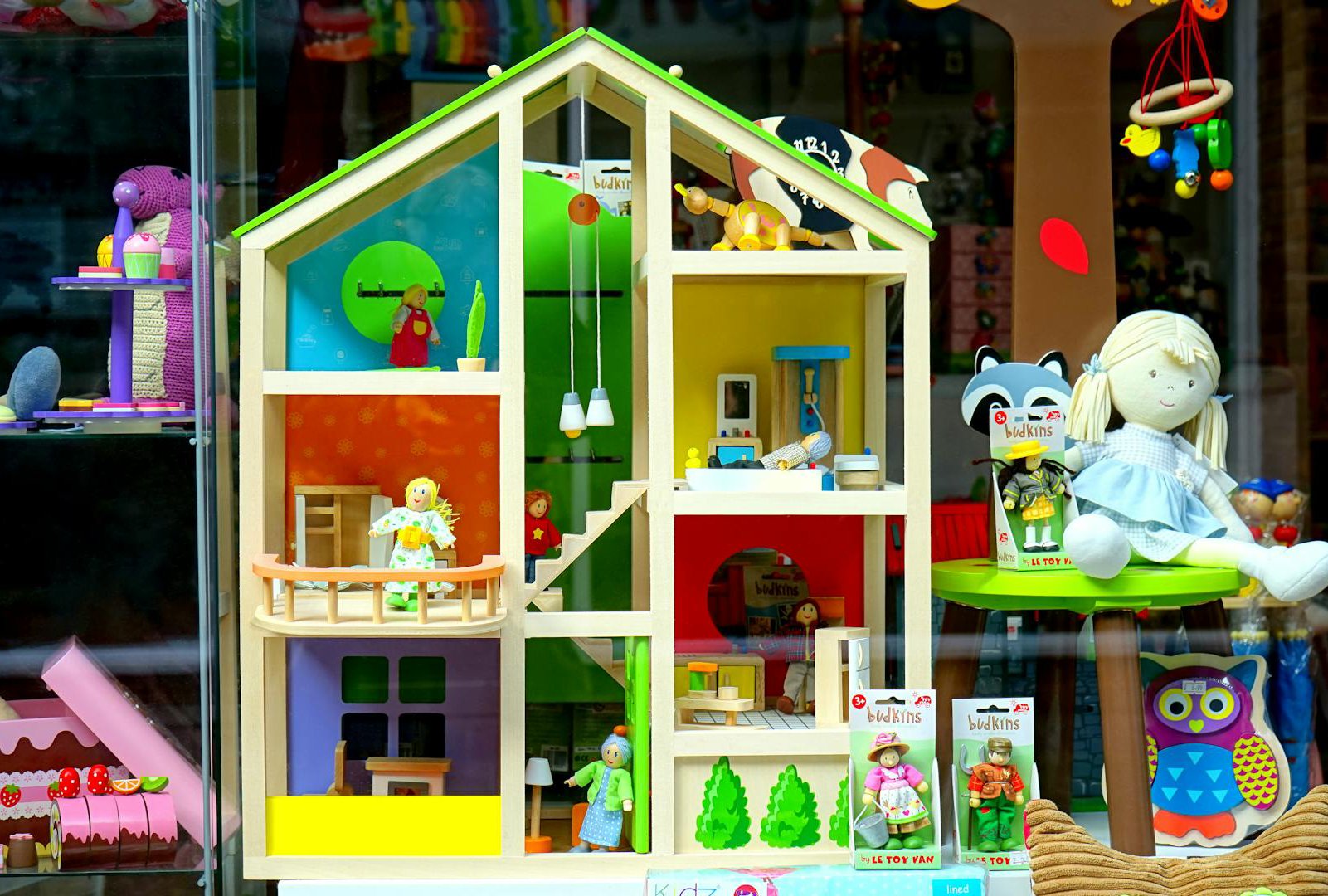 A Dollhouse Seen From Window
