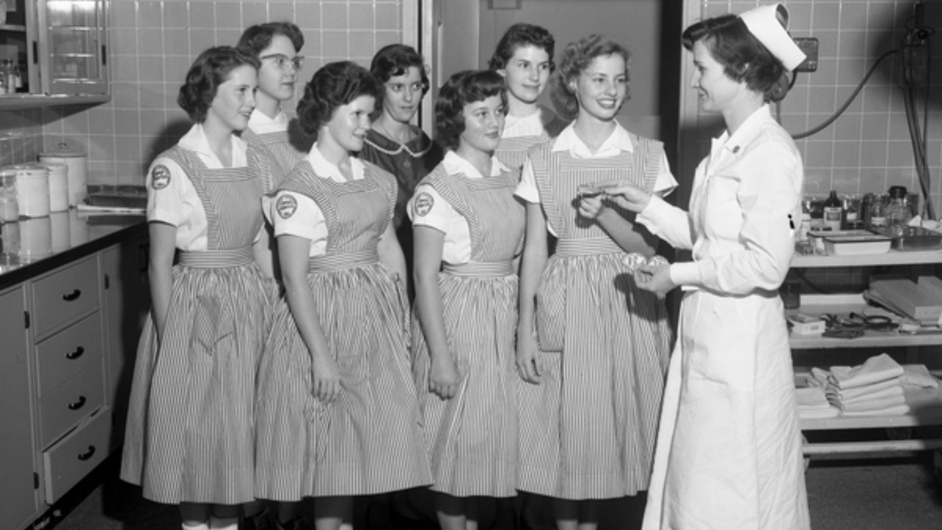 File:Candy Stripers in training in Tallahassee, Florida (9932666936).jpg