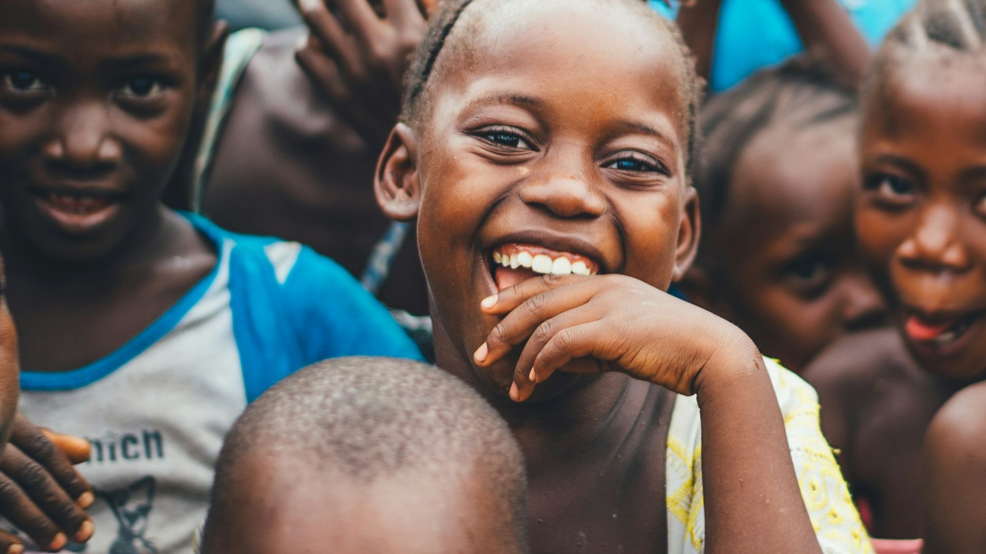 group of children photography