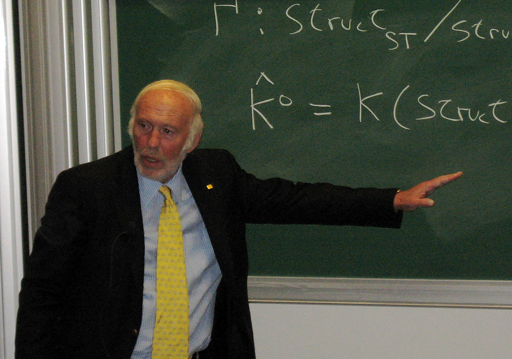 American mathematician James Harris Simons.