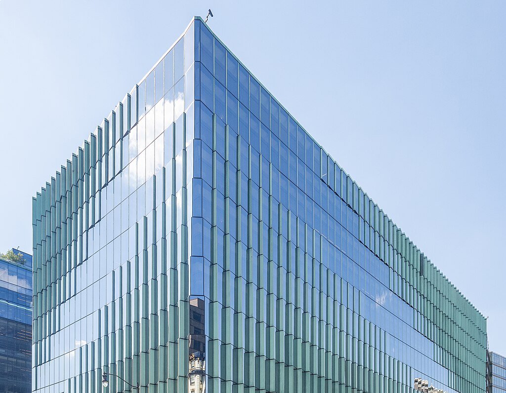 The image shows the corporate headquarters or office building of Fannie Mae Company