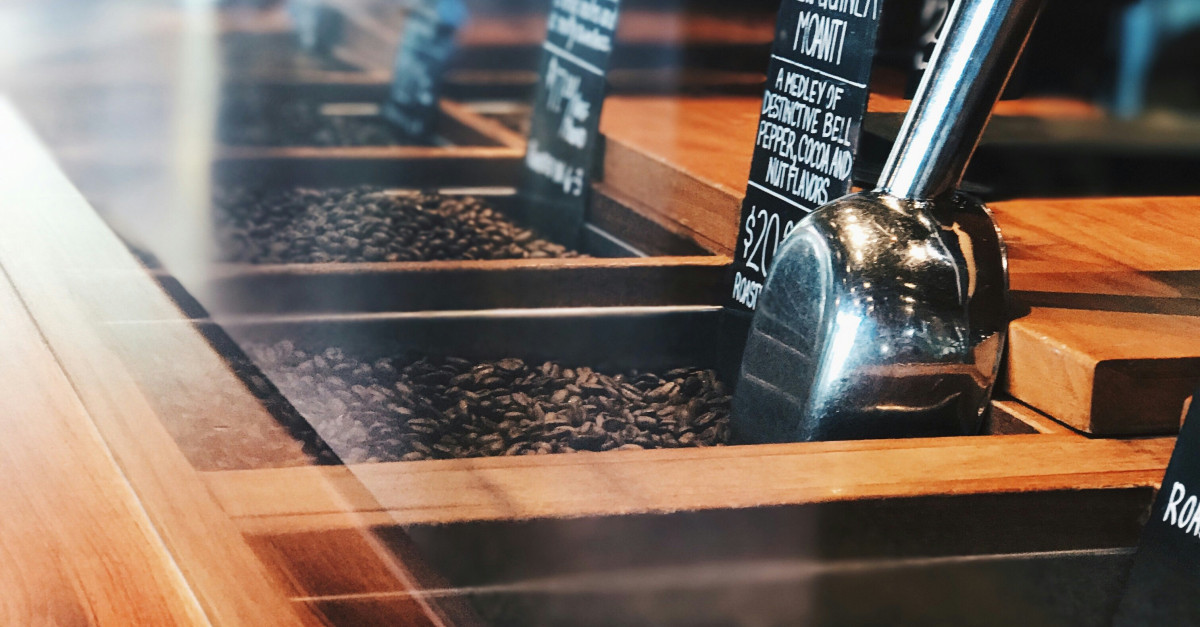 assorted coffee bean