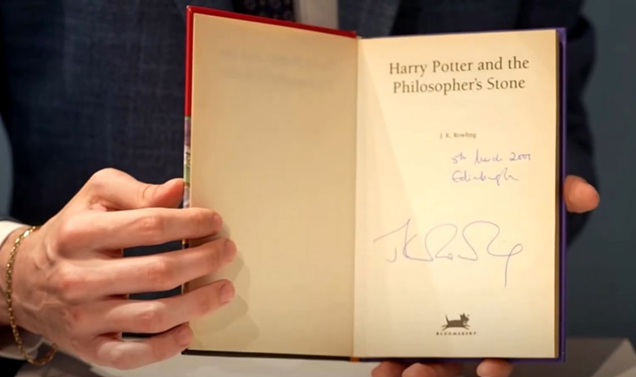 First-Edition Harry Potter And The Philosopher's Stone