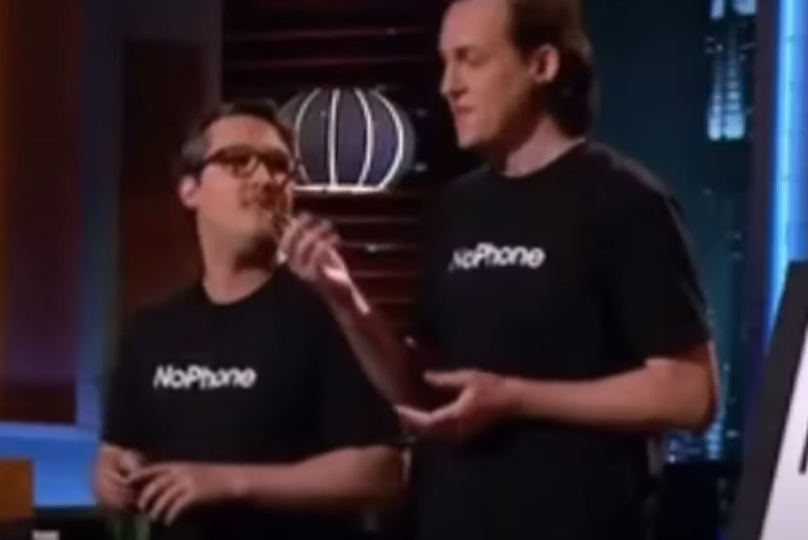 A screenshot of the TV show Shark Tank