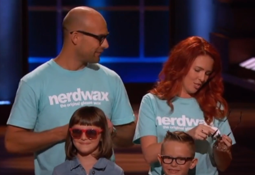 A screenshot of the TV show Shark Tank