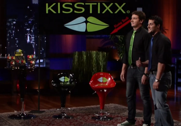 A screenshot of the TV show Shark Tank