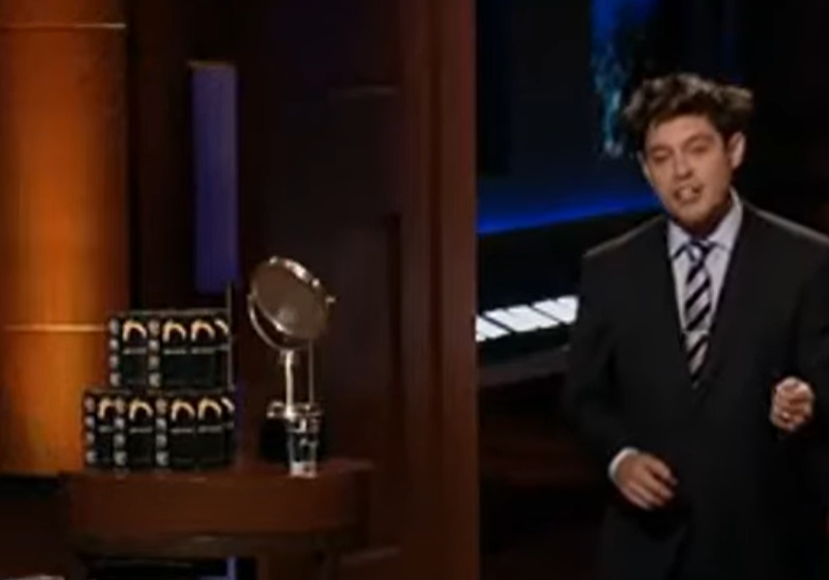 A screenshot of the TV show Shark Tank