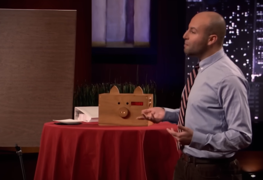 A screenshot of the TV show Shark Tank
