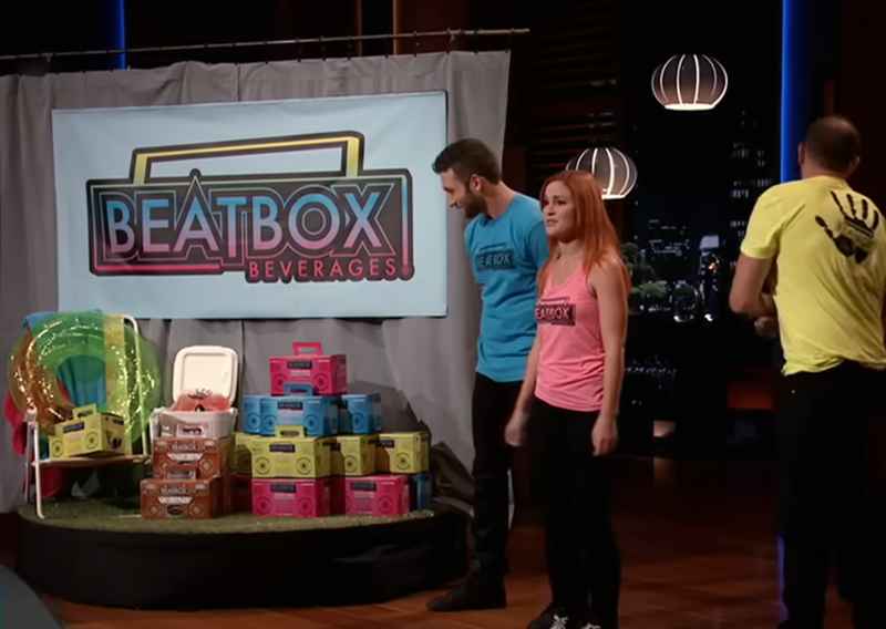 A screenshot of the TV show Shark Tank