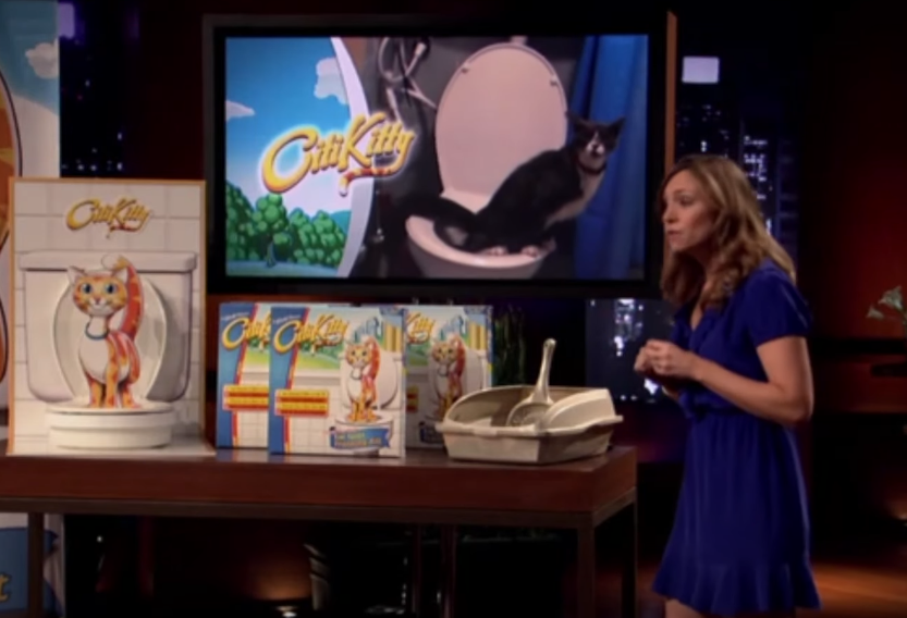 A screenshot of the TV show Shark Tank