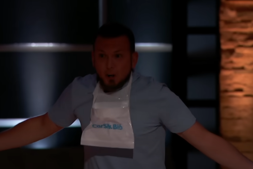 A screenshot of the TV show Shark Tank