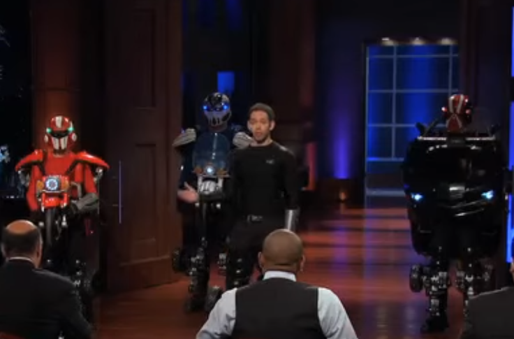 A screenshot of the TV show Shark Tank