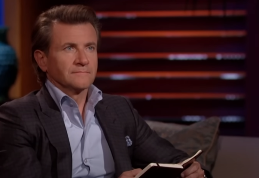 A screenshot of the TV show Shark Tank