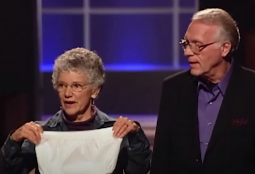 A screenshot of the TV show Shark Tank