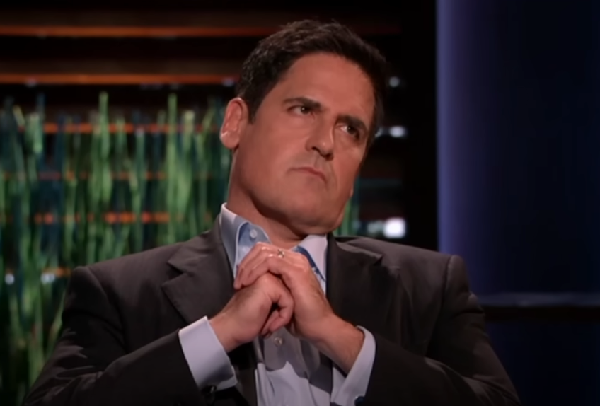 A screenshot of the TV show Shark Tank