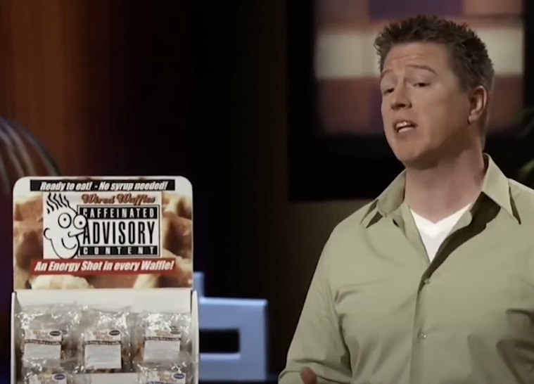 A screenshot of the TV show Shark Tank