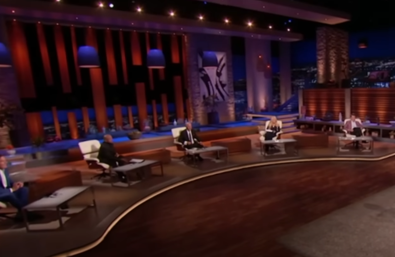 A screenshot of the TV show Shark Tank