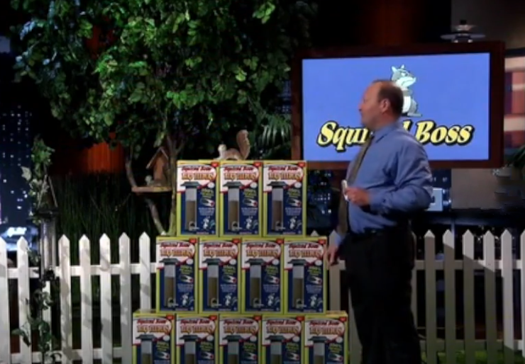 A screenshot of the TV show Shark Tank