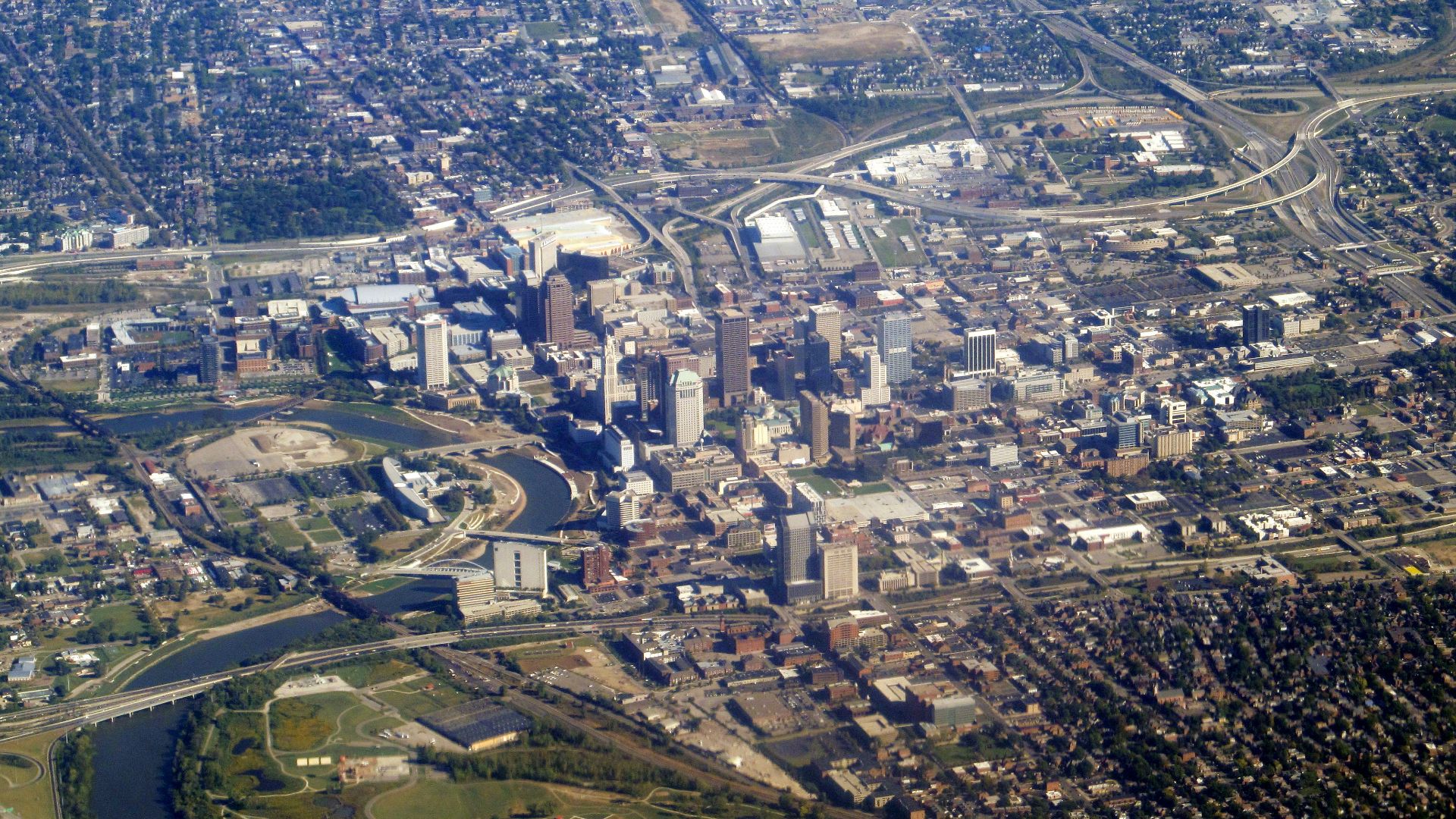 File:Aerial view of Columbus, Ohio, September 2015.JPG