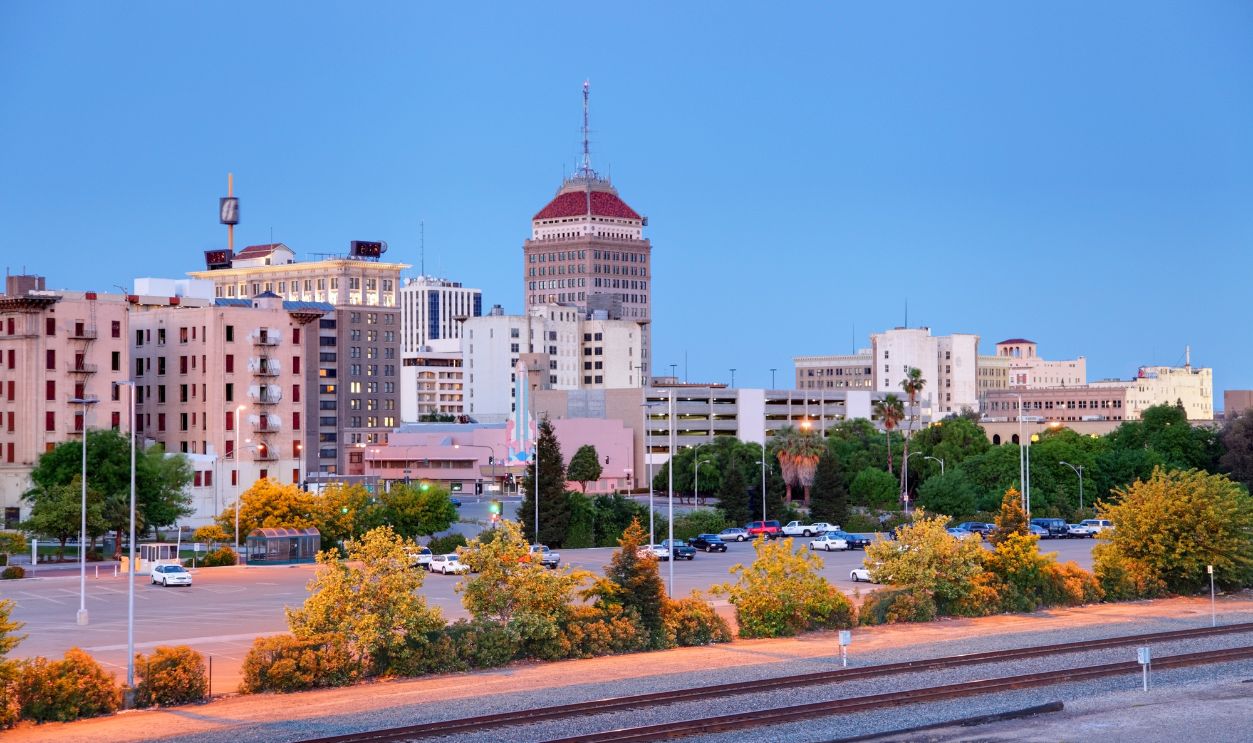 Downtown Fresno, California