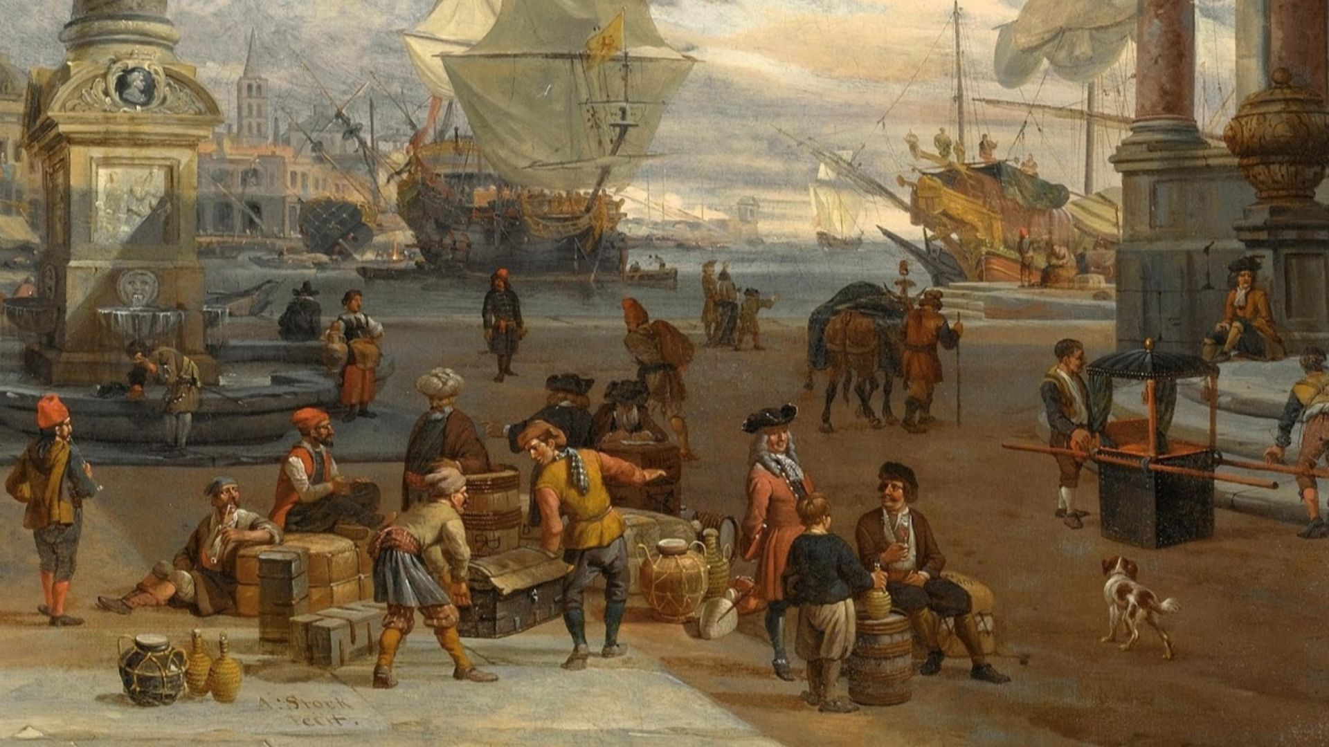 File:Storck Harbour scene.jpg