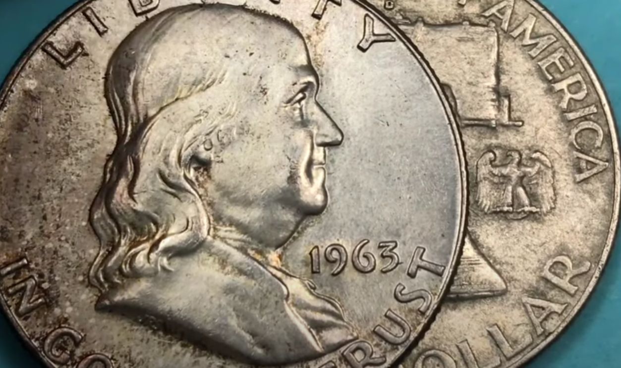 1963 Ben Franklin Half Dollar (Full Bell Lines) (Cont.)