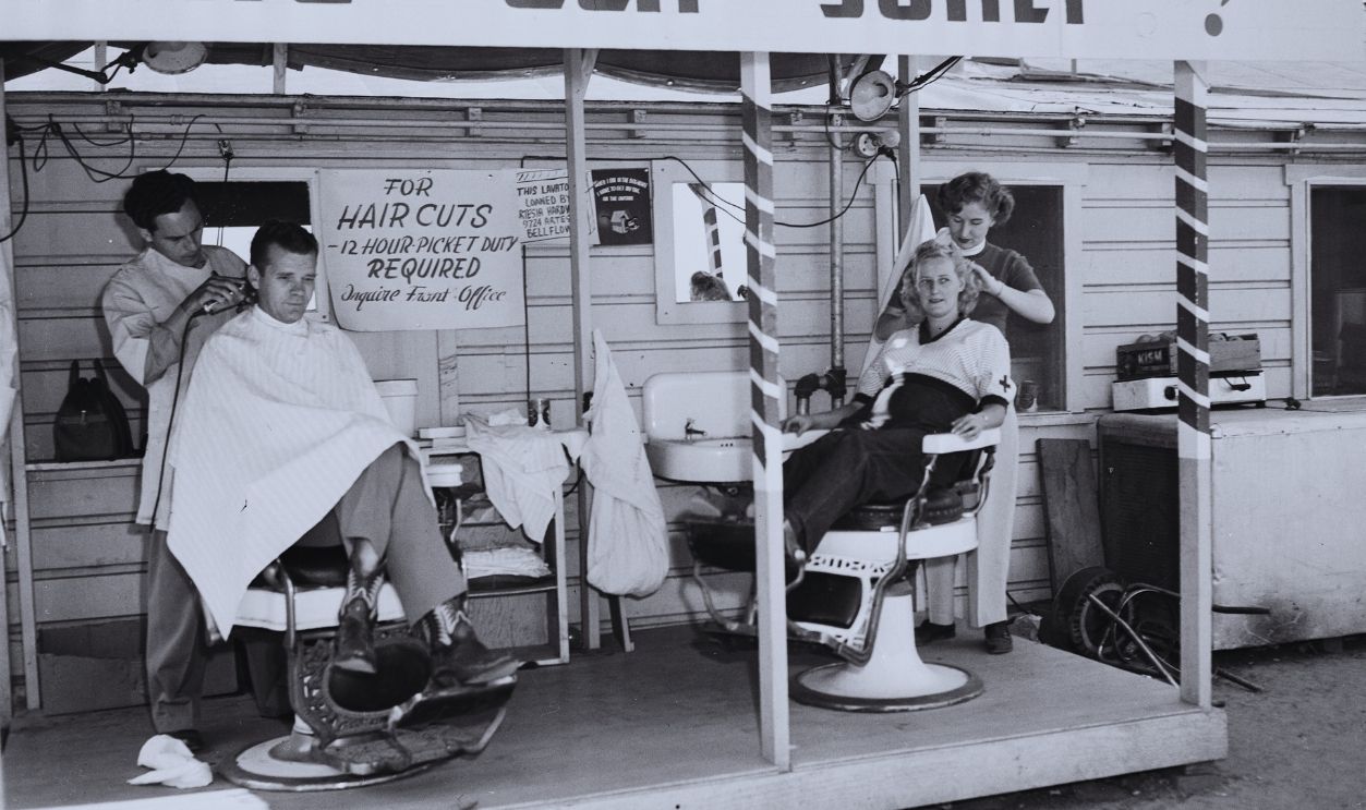 Gettyimages - 1048089660, Douglas strike...Long Beach, 1951