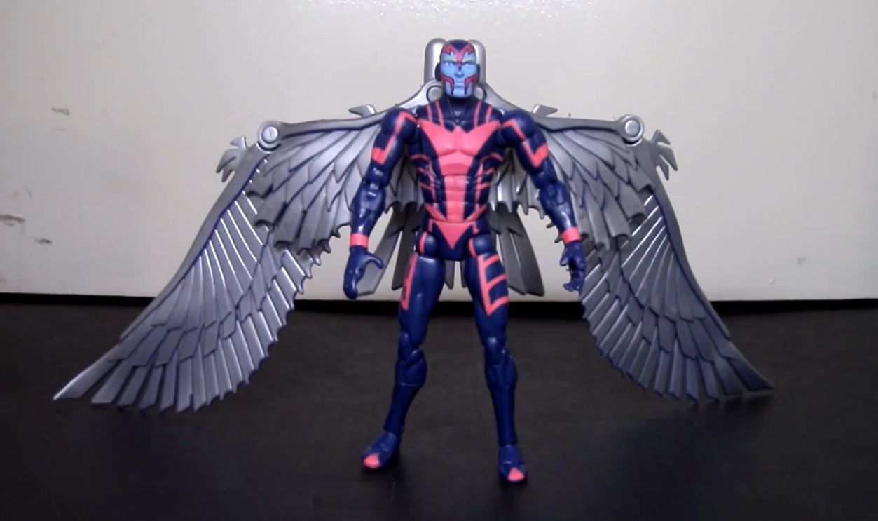 1992 X-Men Toy Biz: Archangel (Metallic Wings Variant)