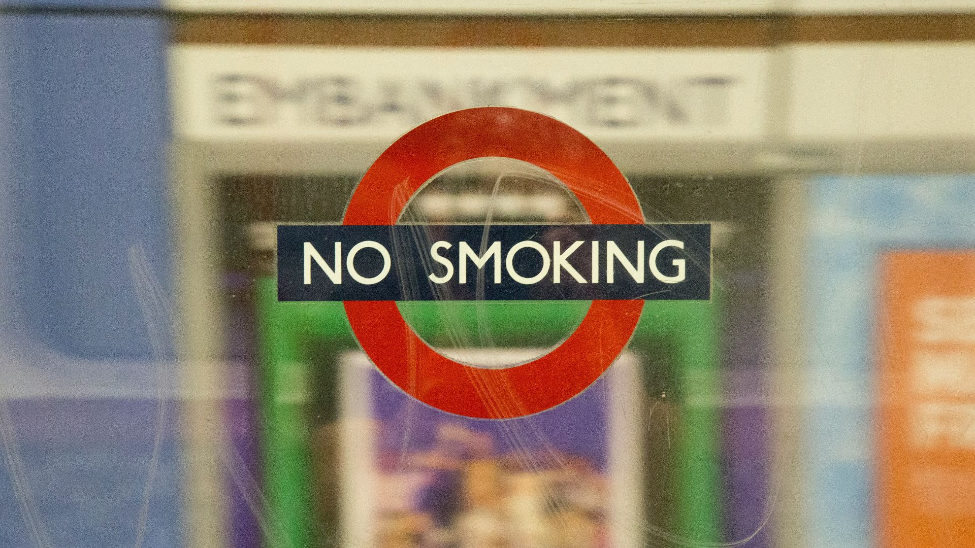 No Smoking sign