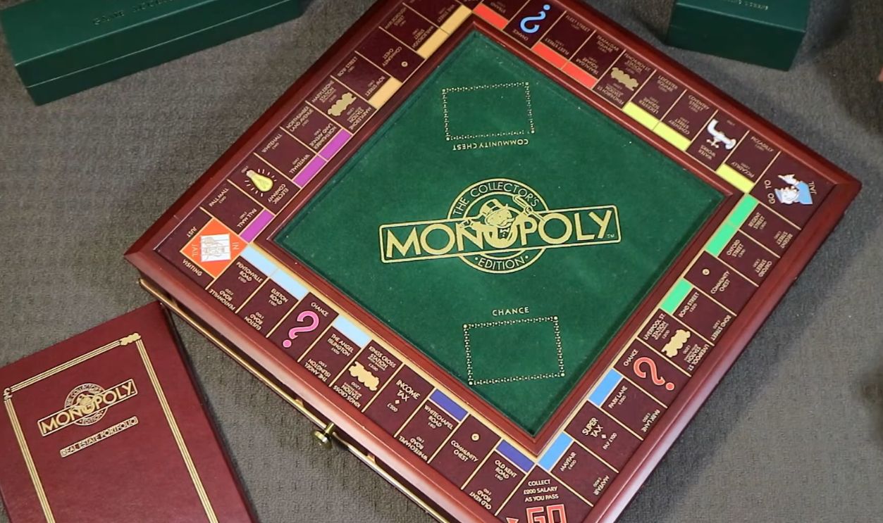 3D Monopoly (1991 Franklin Mint)