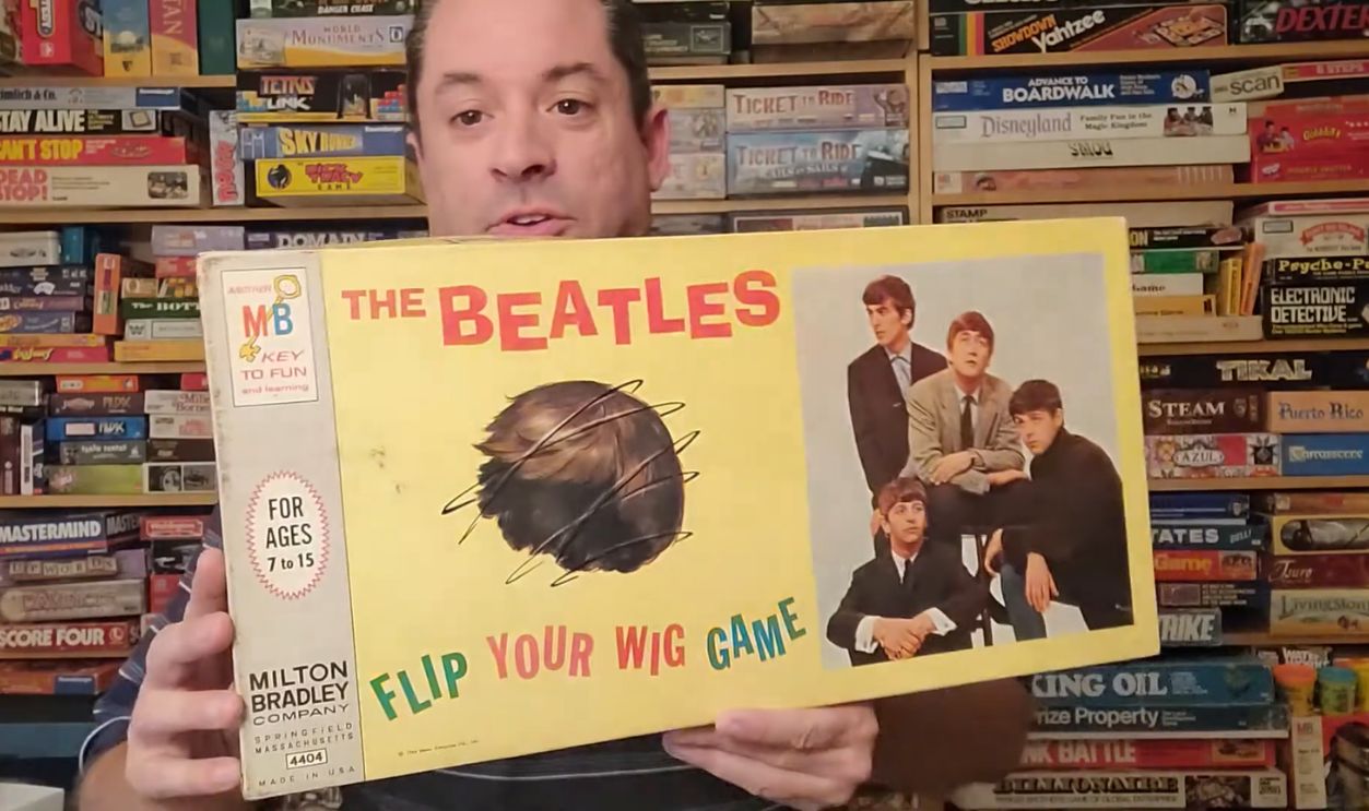 The Beatles Flip Your Wig (1964 Milton Bradley)