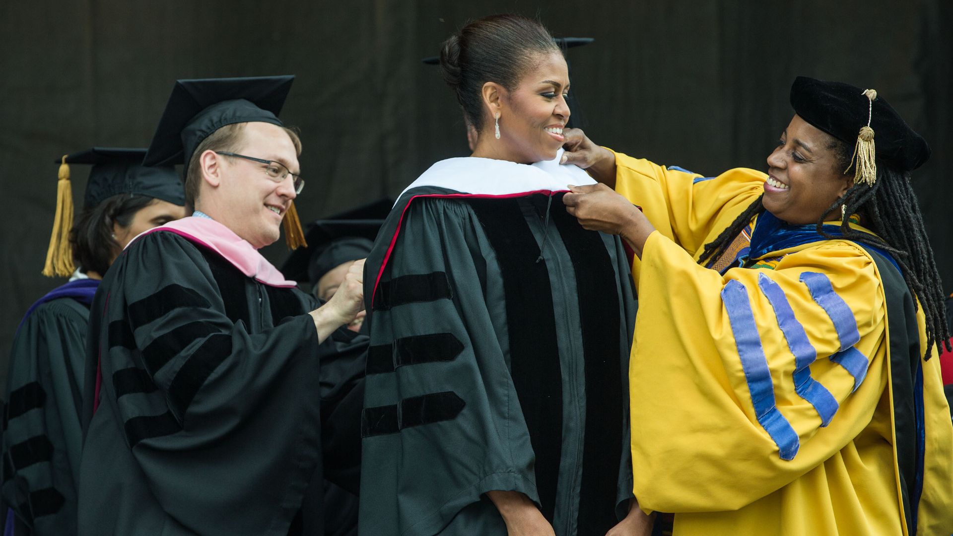File:Michelle Obama at Oberlin College 25 May 2015.jpg