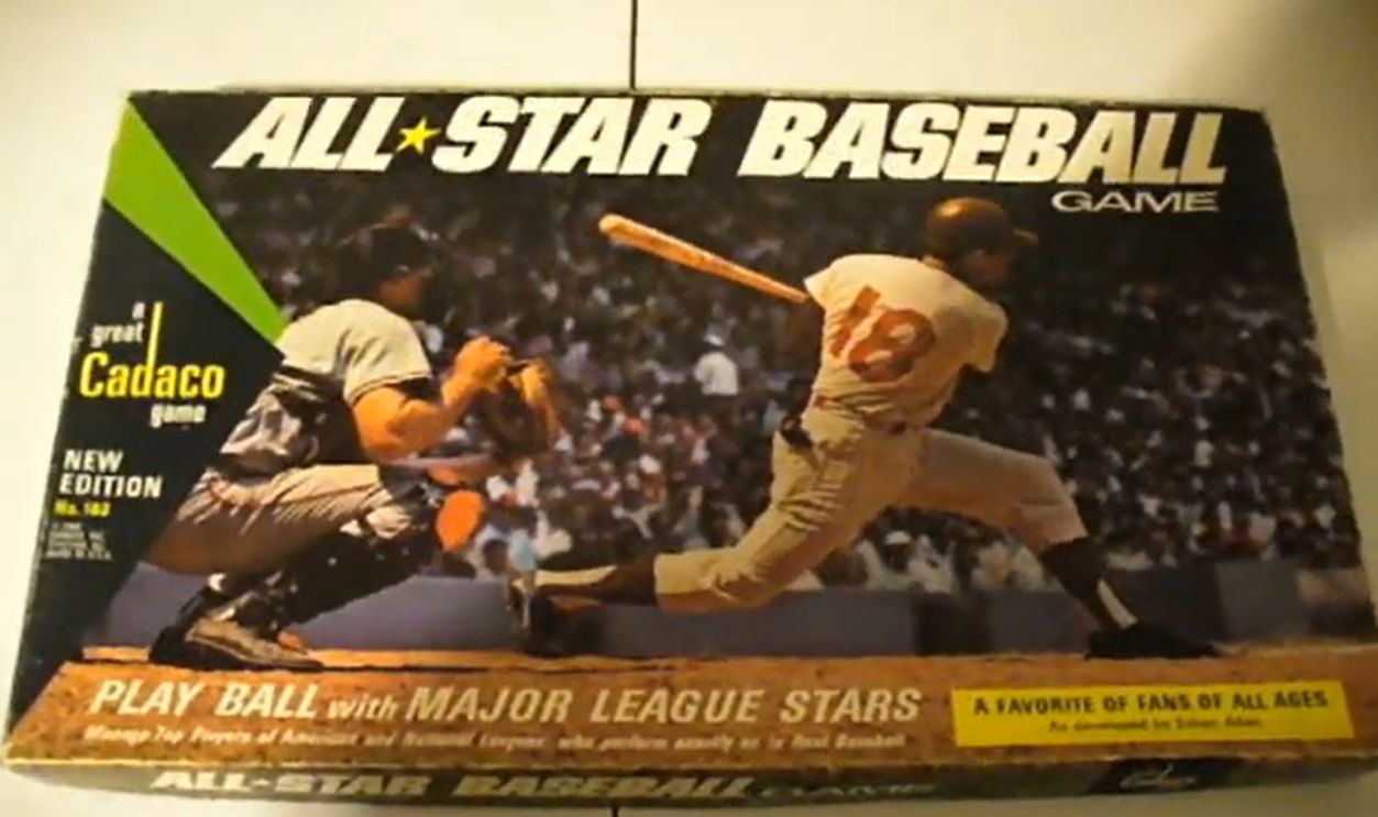 Be A Manager Baseball (1967 Cadaco)