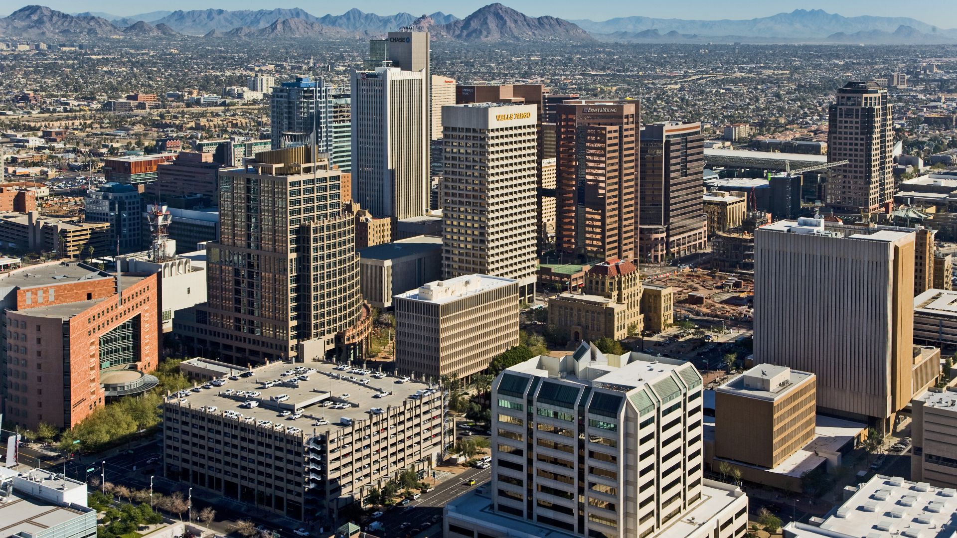 File:Downtown Phoenix Aerial Looking Northeast.jpg