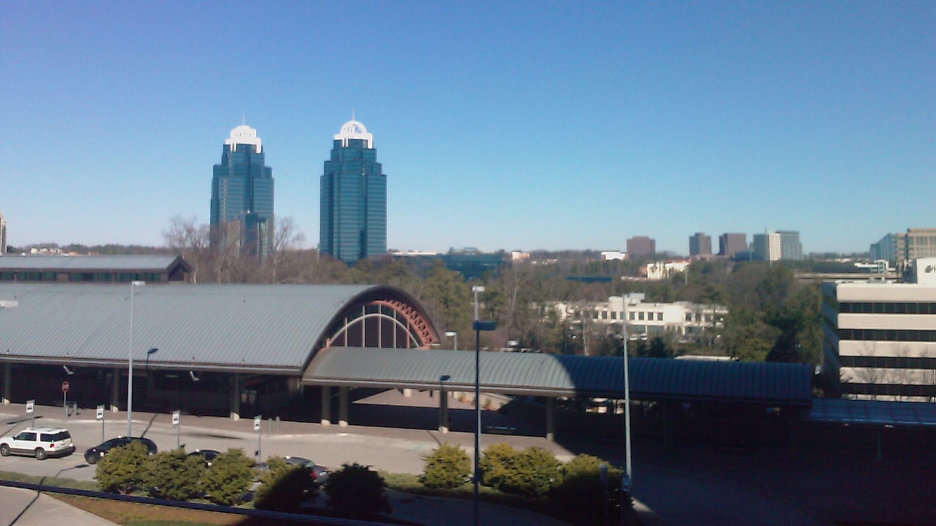 File:MARTA station and king and queen towers.jpg
